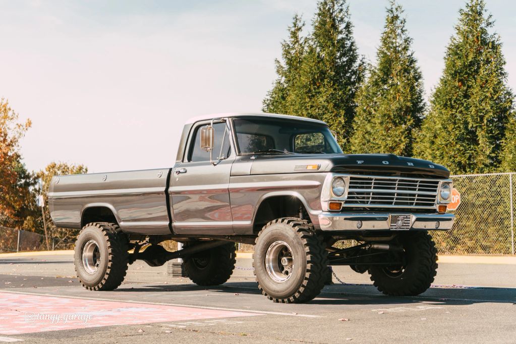 A Ford truck at AutoMeet